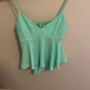 Zara mint green tank. Size XS US.